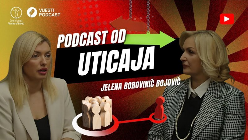 PODCAST OD UTICAJA - Sanja Milosavljević i Jelena Borovinić Bojović EP02